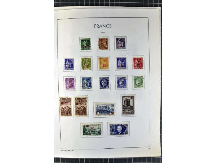 1849/2007, postfrische, ungebrauchte und gestempelte Sammlung mit einer Vielzahl von guten Werten und Sätzen, oft in beiden E