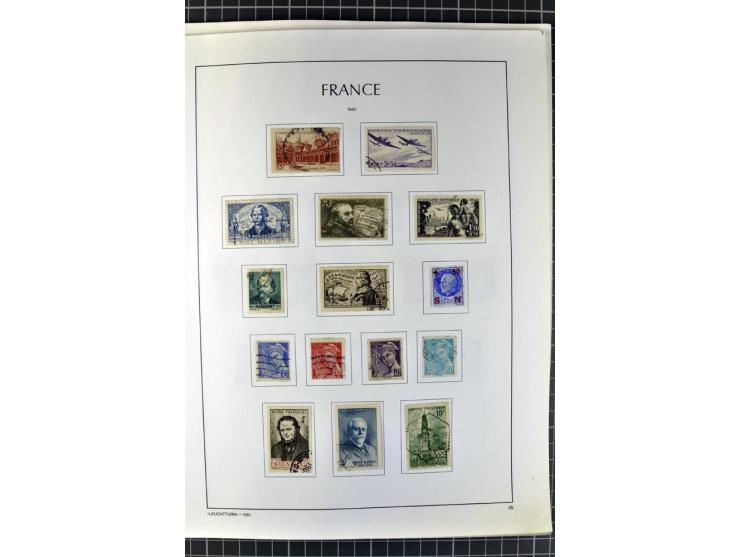 1849/2007, postfrische, ungebrauchte und gestempelte Sammlung mit einer Vielzahl von guten Werten und Sätzen, oft in beiden E