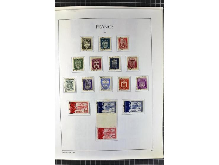 1849/2007, postfrische, ungebrauchte und gestempelte Sammlung mit einer Vielzahl von guten Werten und Sätzen, oft in beiden E