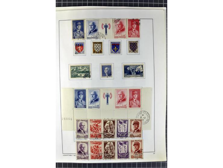 1849/2007, postfrische, ungebrauchte und gestempelte Sammlung mit einer Vielzahl von guten Werten und Sätzen, oft in beiden E