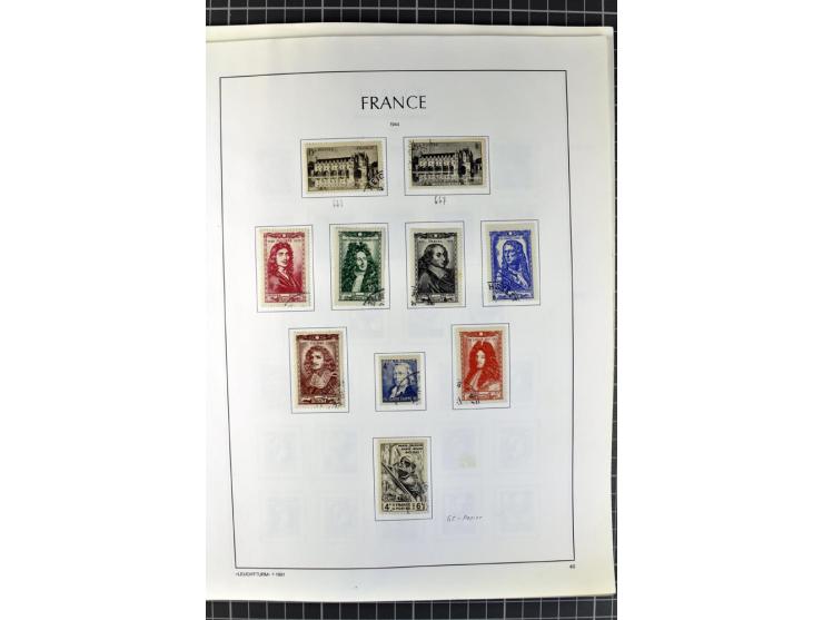 1849/2007, postfrische, ungebrauchte und gestempelte Sammlung mit einer Vielzahl von guten Werten und Sätzen, oft in beiden E