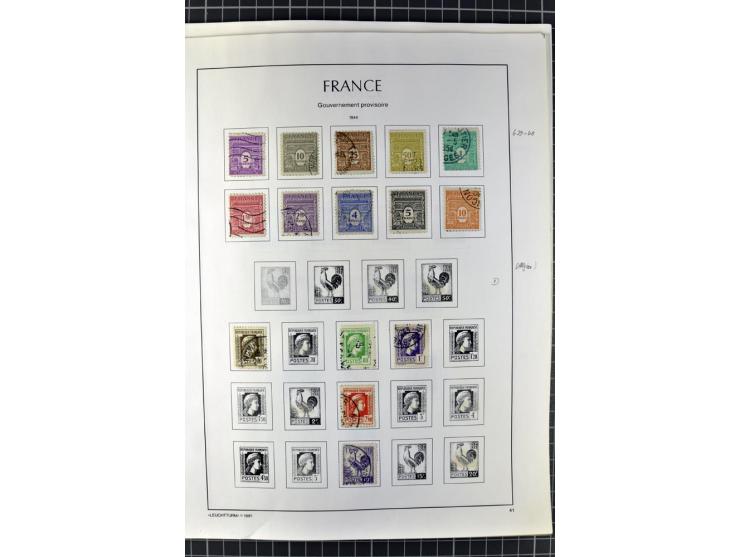 1849/2007, postfrische, ungebrauchte und gestempelte Sammlung mit einer Vielzahl von guten Werten und Sätzen, oft in beiden E