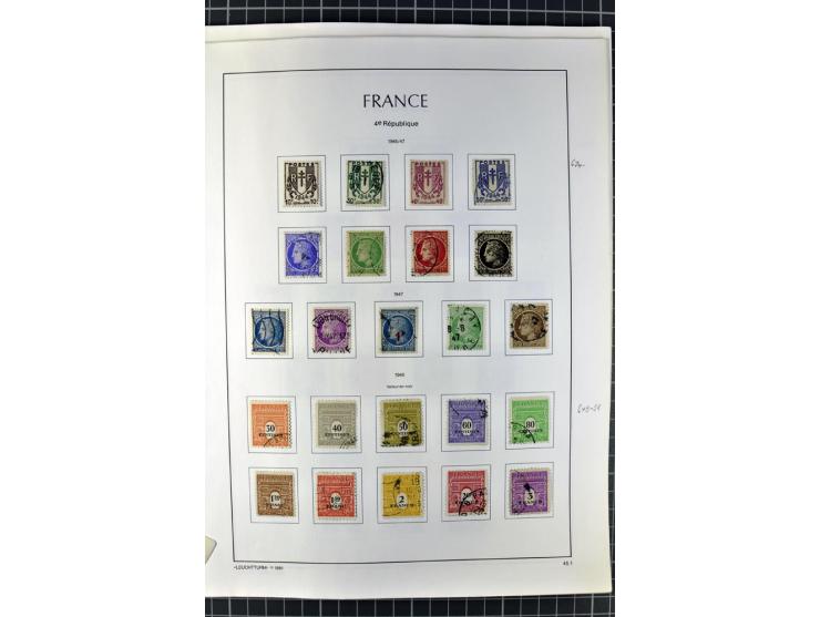 1849/2007, postfrische, ungebrauchte und gestempelte Sammlung mit einer Vielzahl von guten Werten und Sätzen, oft in beiden E