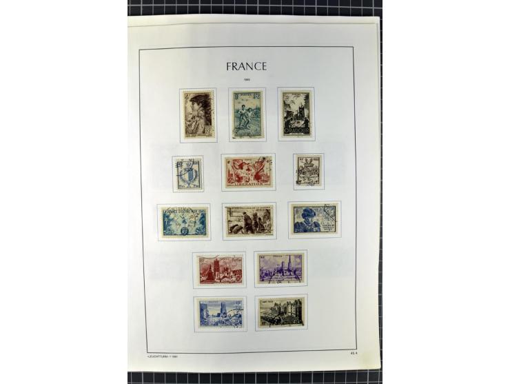 1849/2007, postfrische, ungebrauchte und gestempelte Sammlung mit einer Vielzahl von guten Werten und Sätzen, oft in beiden E