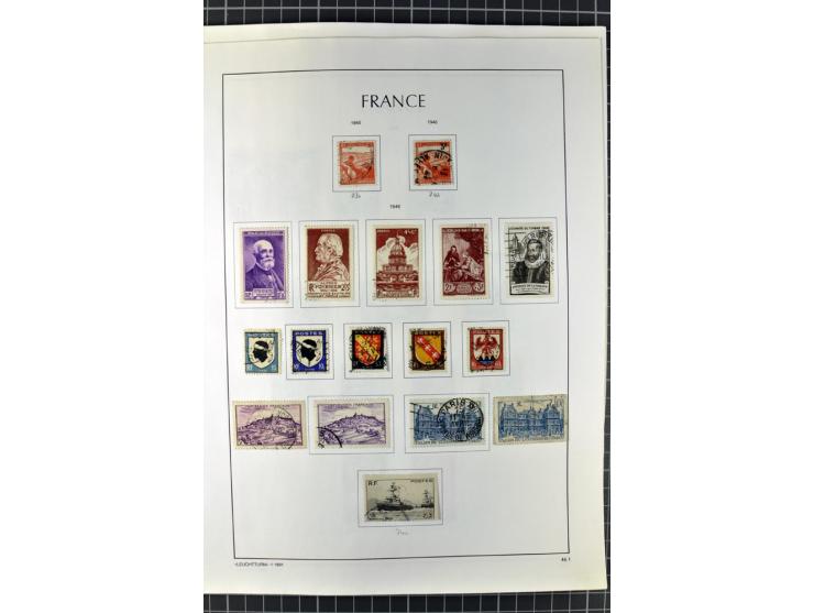 1849/2007, postfrische, ungebrauchte und gestempelte Sammlung mit einer Vielzahl von guten Werten und Sätzen, oft in beiden E