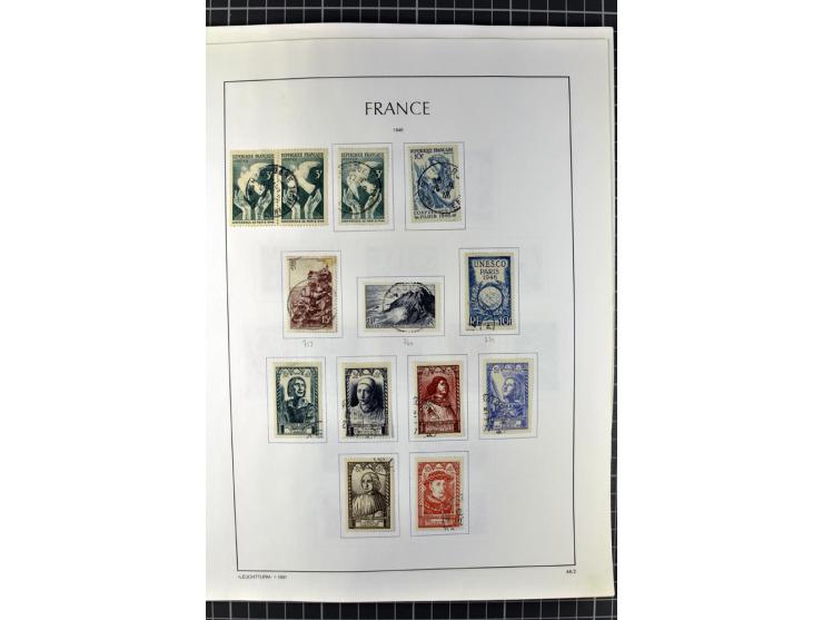 1849/2007, postfrische, ungebrauchte und gestempelte Sammlung mit einer Vielzahl von guten Werten und Sätzen, oft in beiden E