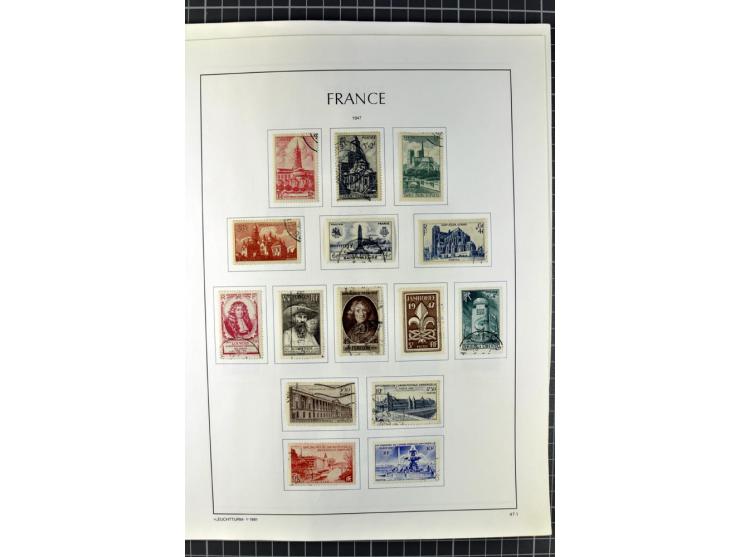 1849/2007, postfrische, ungebrauchte und gestempelte Sammlung mit einer Vielzahl von guten Werten und Sätzen, oft in beiden E
