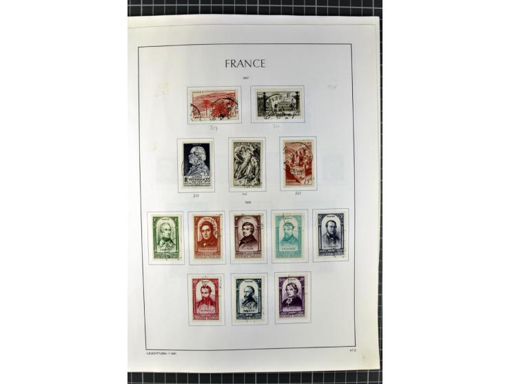 1849/2007, postfrische, ungebrauchte und gestempelte Sammlung mit einer Vielzahl von guten Werten und Sätzen, oft in beiden E