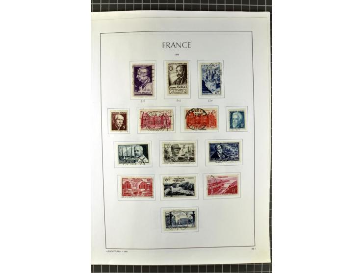 1849/2007, postfrische, ungebrauchte und gestempelte Sammlung mit einer Vielzahl von guten Werten und Sätzen, oft in beiden E