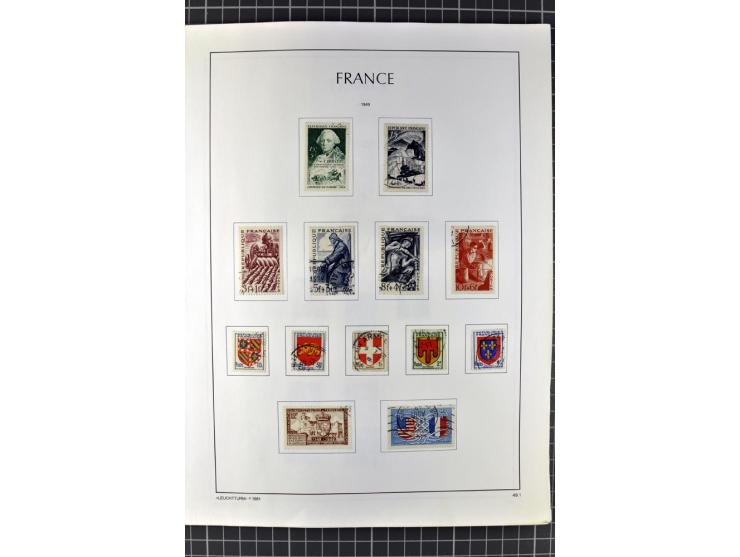 1849/2007, postfrische, ungebrauchte und gestempelte Sammlung mit einer Vielzahl von guten Werten und Sätzen, oft in beiden E