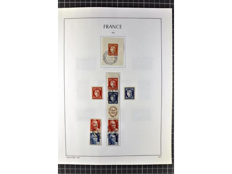 1849/2007, postfrische, ungebrauchte und gestempelte Sammlung mit einer Vielzahl von guten Werten und Sätzen, oft in beiden E
