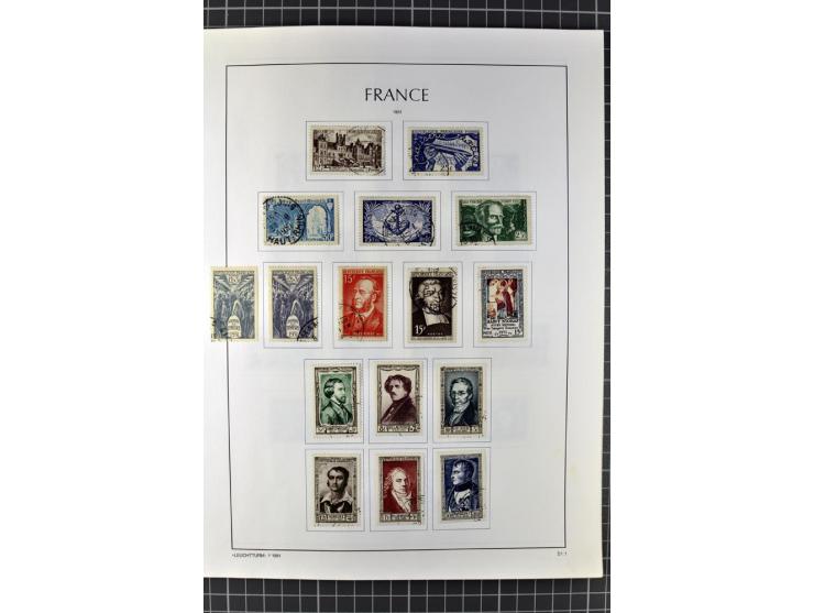 1849/2007, postfrische, ungebrauchte und gestempelte Sammlung mit einer Vielzahl von guten Werten und Sätzen, oft in beiden E