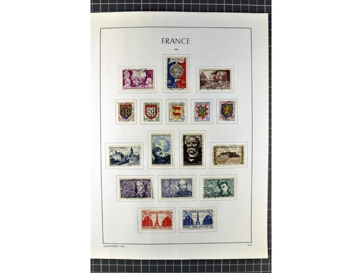 1849/2007, postfrische, ungebrauchte und gestempelte Sammlung mit einer Vielzahl von guten Werten und Sätzen, oft in beiden E