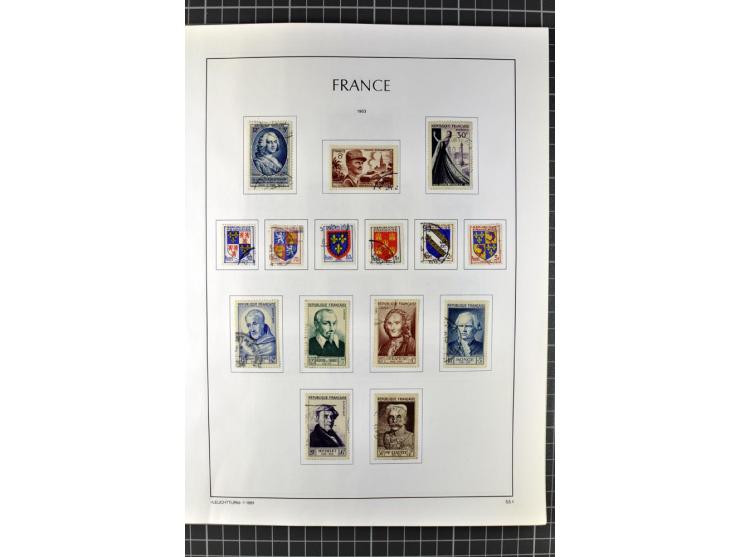 1849/2007, postfrische, ungebrauchte und gestempelte Sammlung mit einer Vielzahl von guten Werten und Sätzen, oft in beiden E
