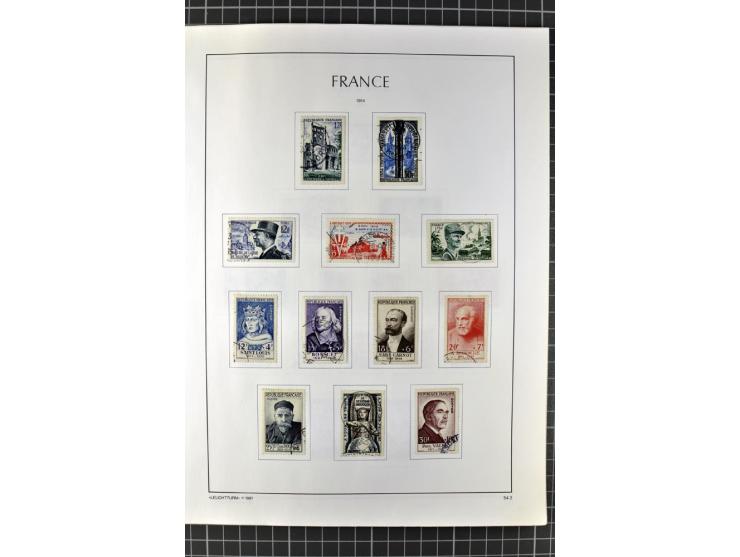 1849/2007, postfrische, ungebrauchte und gestempelte Sammlung mit einer Vielzahl von guten Werten und Sätzen, oft in beiden E