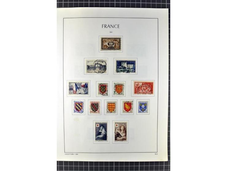 1849/2007, postfrische, ungebrauchte und gestempelte Sammlung mit einer Vielzahl von guten Werten und Sätzen, oft in beiden E
