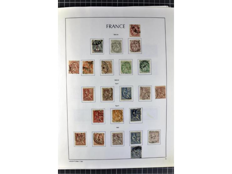 1849/2007, postfrische, ungebrauchte und gestempelte Sammlung mit einer Vielzahl von guten Werten und Sätzen, oft in beiden E