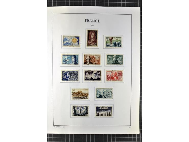 1849/2007, postfrische, ungebrauchte und gestempelte Sammlung mit einer Vielzahl von guten Werten und Sätzen, oft in beiden E