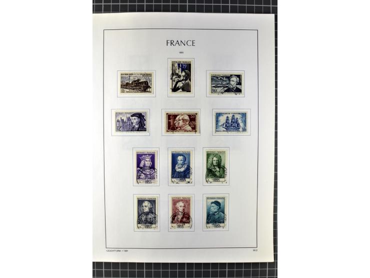 1849/2007, postfrische, ungebrauchte und gestempelte Sammlung mit einer Vielzahl von guten Werten und Sätzen, oft in beiden E