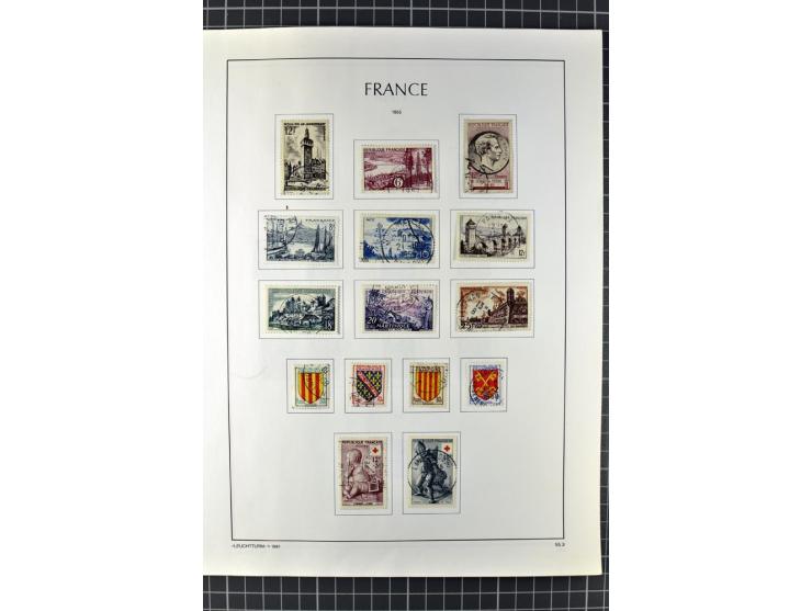 1849/2007, postfrische, ungebrauchte und gestempelte Sammlung mit einer Vielzahl von guten Werten und Sätzen, oft in beiden E