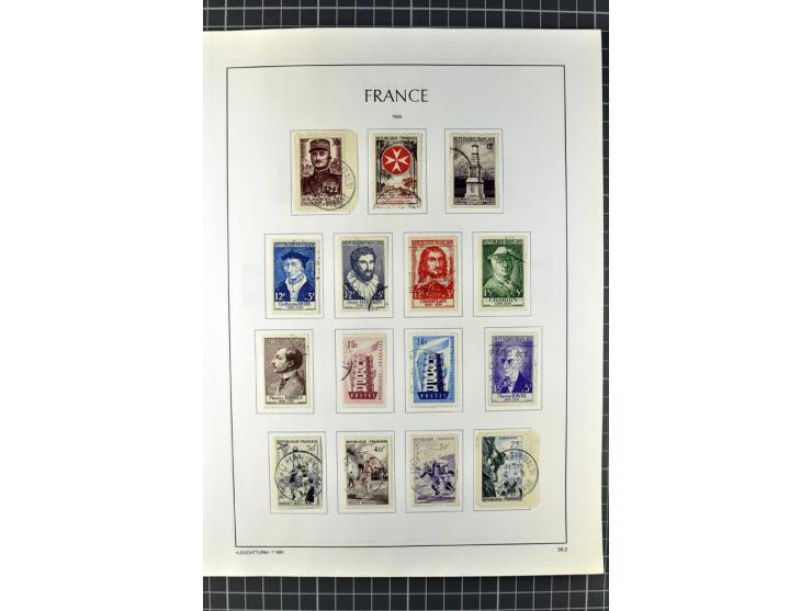 1849/2007, postfrische, ungebrauchte und gestempelte Sammlung mit einer Vielzahl von guten Werten und Sätzen, oft in beiden E