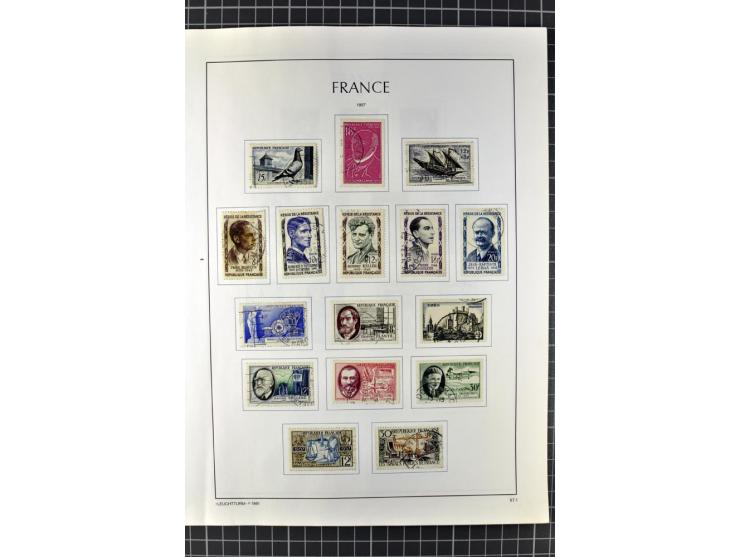 1849/2007, postfrische, ungebrauchte und gestempelte Sammlung mit einer Vielzahl von guten Werten und Sätzen, oft in beiden E