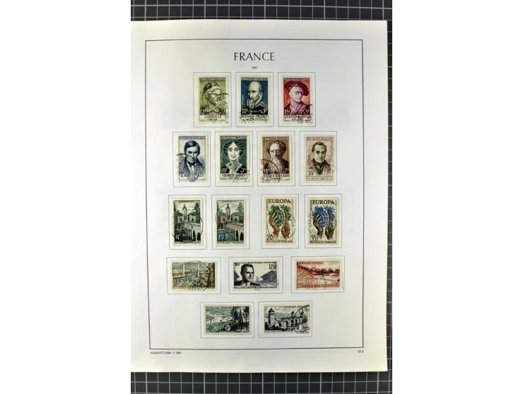 1849/2007, postfrische, ungebrauchte und gestempelte Sammlung mit einer Vielzahl von guten Werten und Sätzen, oft in beiden E
