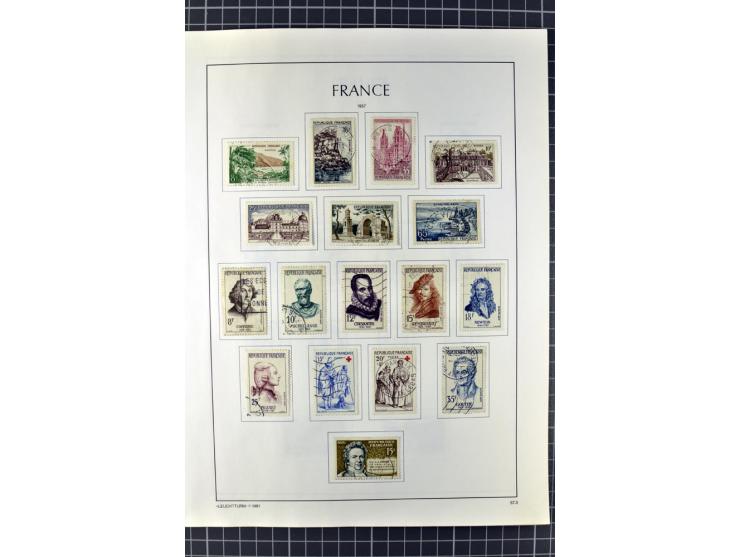 1849/2007, postfrische, ungebrauchte und gestempelte Sammlung mit einer Vielzahl von guten Werten und Sätzen, oft in beiden E