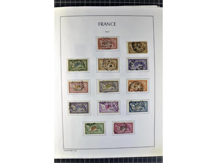 1849/2007, postfrische, ungebrauchte und gestempelte Sammlung mit einer Vielzahl von guten Werten und Sätzen, oft in beiden E