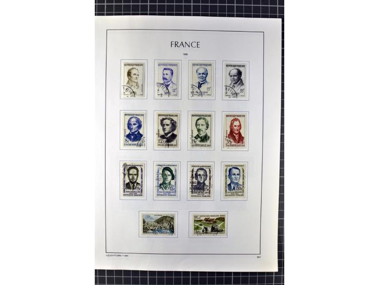 1849/2007, postfrische, ungebrauchte und gestempelte Sammlung mit einer Vielzahl von guten Werten und Sätzen, oft in beiden E