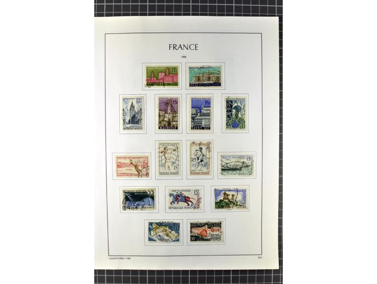 1849/2007, postfrische, ungebrauchte und gestempelte Sammlung mit einer Vielzahl von guten Werten und Sätzen, oft in beiden E