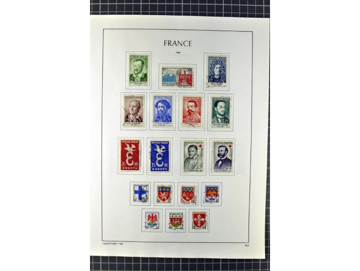 1849/2007, postfrische, ungebrauchte und gestempelte Sammlung mit einer Vielzahl von guten Werten und Sätzen, oft in beiden E