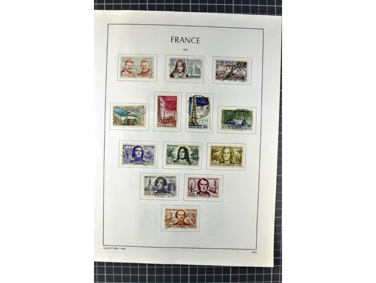 1849/2007, postfrische, ungebrauchte und gestempelte Sammlung mit einer Vielzahl von guten Werten und Sätzen, oft in beiden E