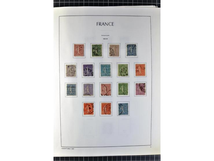 1849/2007, postfrische, ungebrauchte und gestempelte Sammlung mit einer Vielzahl von guten Werten und Sätzen, oft in beiden E