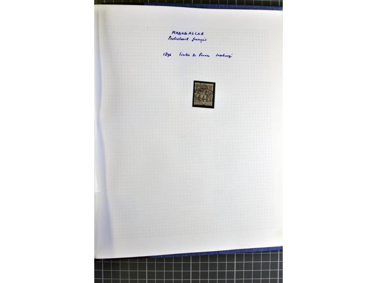 1849/1950 (ca.), gestempelter Bestand in 6 Alben mit einigen tausend Werten ab Ceres einschließlich Auslandspostämter und Kol