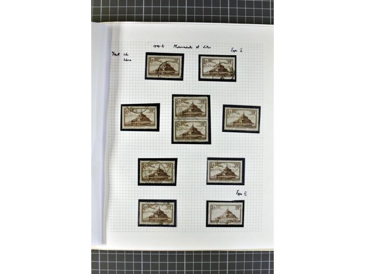 1849/1950 (ca.), gestempelter Bestand in 6 Alben mit einigen tausend Werten ab Ceres einschließlich Auslandspostämter und Kol