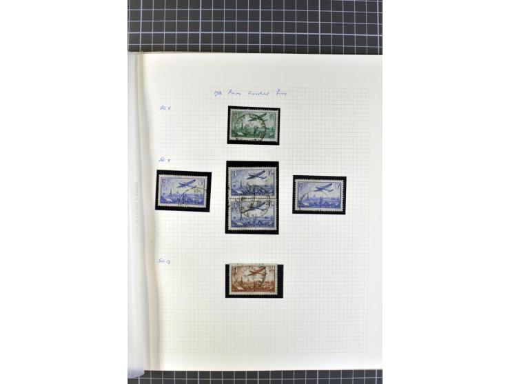 1849/1950 (ca.), gestempelter Bestand in 6 Alben mit einigen tausend Werten ab Ceres einschließlich Auslandspostämter und Kol
