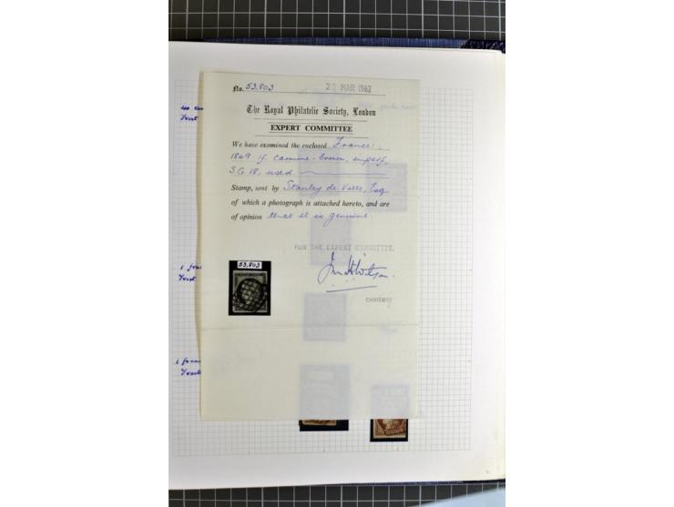 1849/1950 (ca.), gestempelter Bestand in 6 Alben mit einigen tausend Werten ab Ceres einschließlich Auslandspostämter und Kol