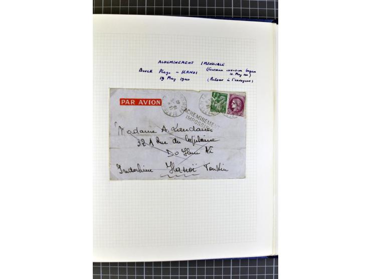 1849/1950 (ca.), gestempelter Bestand in 6 Alben mit einigen tausend Werten ab Ceres einschließlich Auslandspostämter und Kol