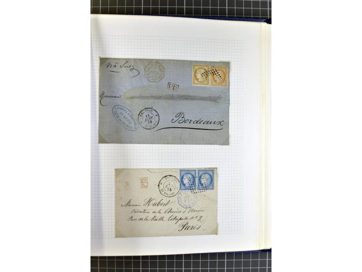 1849/1950 (ca.), gestempelter Bestand in 6 Alben mit einigen tausend Werten ab Ceres einschließlich Auslandspostämter und Kol