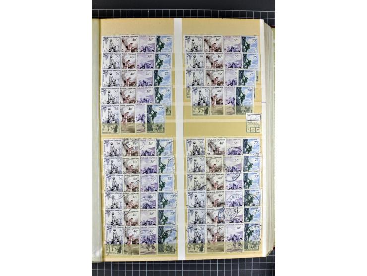 1849)1975 (ca.), postfrischer, ungebrauchter und gestempelter Lagerbestand in 9 Steckbüchern und 5 Bogenmappen, dabei bessere
