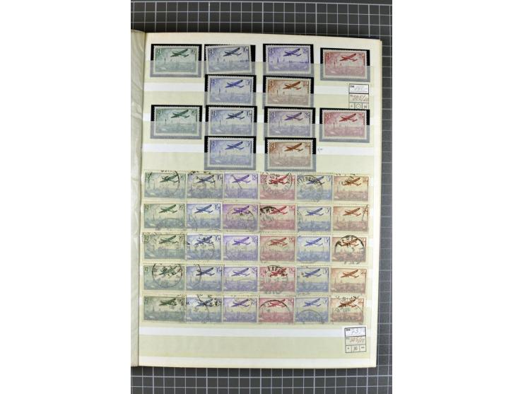 1849)1975 (ca.), postfrischer, ungebrauchter und gestempelter Lagerbestand in 9 Steckbüchern und 5 Bogenmappen, dabei bessere