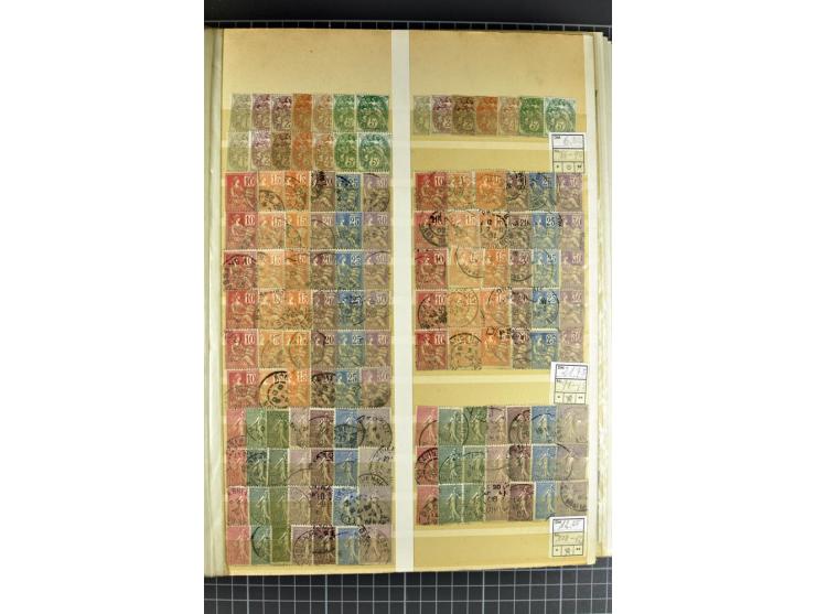1849)1975 (ca.), postfrischer, ungebrauchter und gestempelter Lagerbestand in 9 Steckbüchern und 5 Bogenmappen, dabei bessere