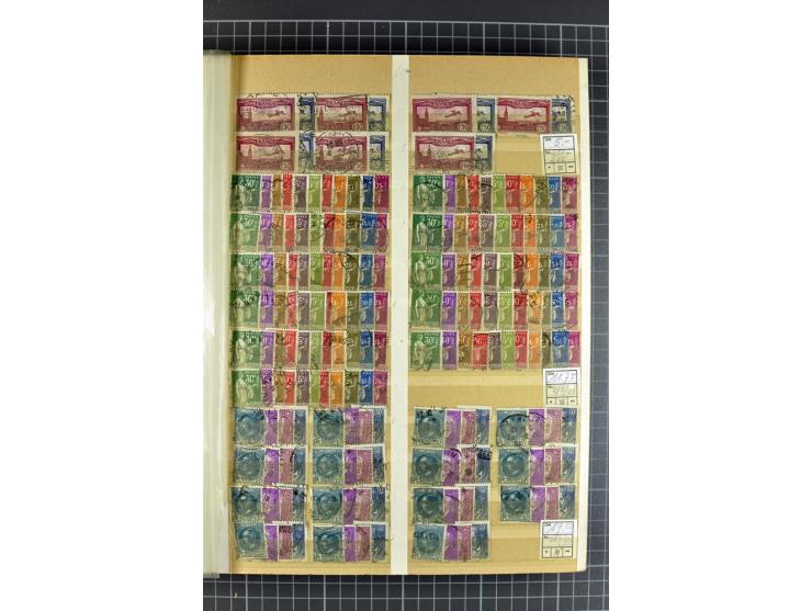 1849)1975 (ca.), postfrischer, ungebrauchter und gestempelter Lagerbestand in 9 Steckbüchern und 5 Bogenmappen, dabei bessere