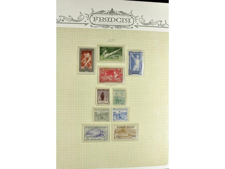 1849/1980(ca.), interessante Partie von Sammlungen, dabei ein guter Teil ungebrauchter und postfrischer Werte wie Mi.-Nr. 248