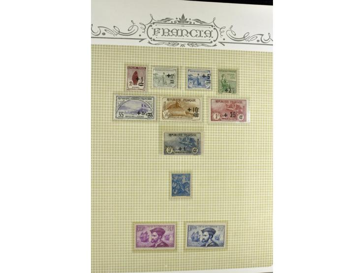 1849/1980(ca.), interessante Partie von Sammlungen, dabei ein guter Teil ungebrauchter und postfrischer Werte wie Mi.-Nr. 248