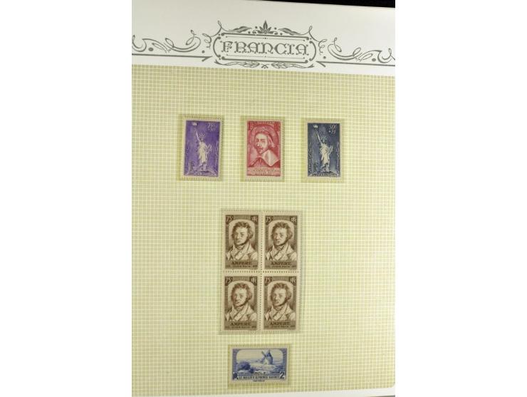 1849/1980(ca.), interessante Partie von Sammlungen, dabei ein guter Teil ungebrauchter und postfrischer Werte wie Mi.-Nr. 248
