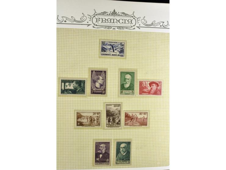 1849/1980(ca.), interessante Partie von Sammlungen, dabei ein guter Teil ungebrauchter und postfrischer Werte wie Mi.-Nr. 248