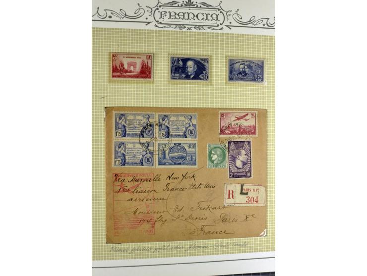 1849/1980(ca.), interessante Partie von Sammlungen, dabei ein guter Teil ungebrauchter und postfrischer Werte wie Mi.-Nr. 248