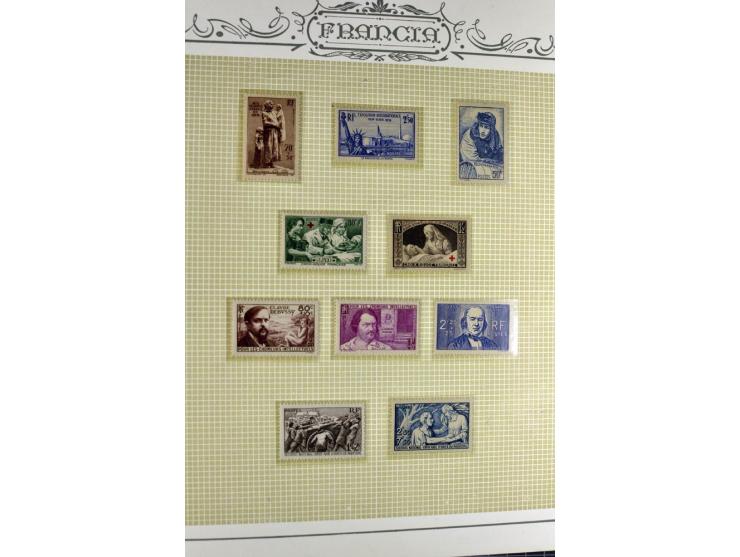 1849/1980(ca.), interessante Partie von Sammlungen, dabei ein guter Teil ungebrauchter und postfrischer Werte wie Mi.-Nr. 248